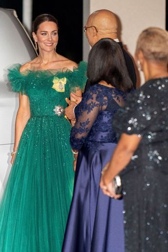 Kate Middleton à Kingston en Jamaïque, le 23 mars 2022