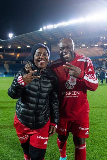 Claudia Tagbo et Wilfrid Mbappé.