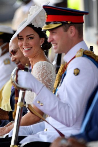 Kate Middleton et le prince William à Kingston, le 24 mars 2022