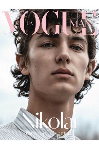 Nicolai en une du «Vogue» Ukraine en 2019.