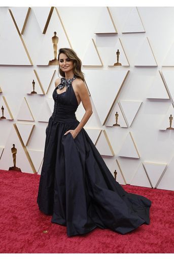 Penélope Cruz sur le tapis rouge des Oscars 2022.