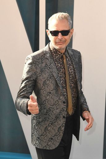 Jeff Goldblum à la soirée Vanity Fair, le 27 mars 2022, à Los Angeles.