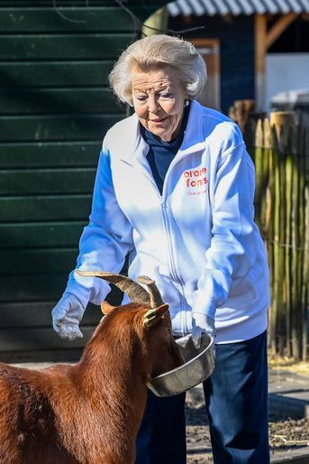 L'ex-reine Beatrix des Pays-Bas à Bilthoven, le 11 mars 2022
