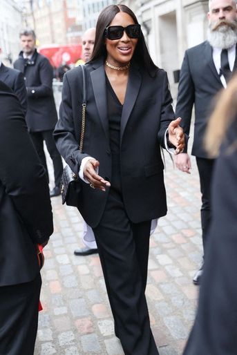 Naomi Campbell le 11 mars 2022 à Londres.