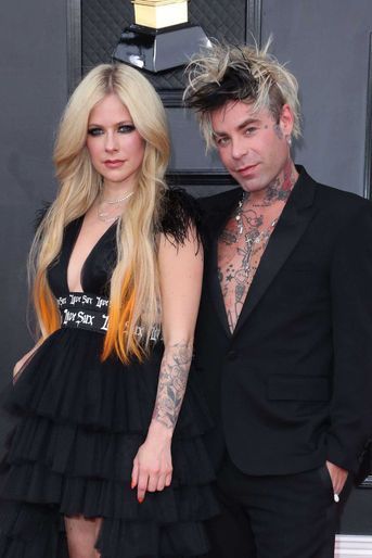 Avril Lavigne et son compagnon Mod Sun.
