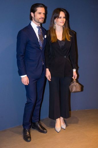 Le prince Carl Philip et la princesse Sofia de Suède à Stockholm, le 2 avril 2022