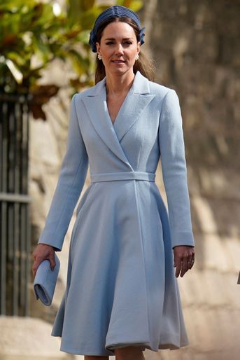 Kate Middleton à Windsor, le 17 avril 2022