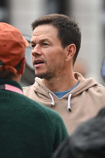 Mark Wahlberg sur le tournage d&#039;«Our Man from New Jersey».