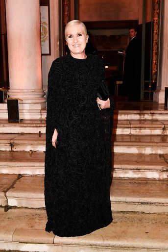 Maria Grazia Chiuri au gala donné par Dior lors de la Biennale de Venise, le 23 avril 2022.