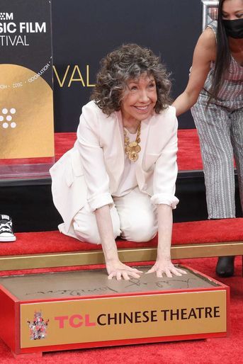 Lily Tomlin le 22 avril 2022 à Los Angeles.