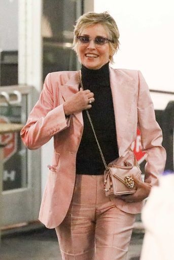 Sharon Stone le 26 avril 2022 à Los Angeles. 