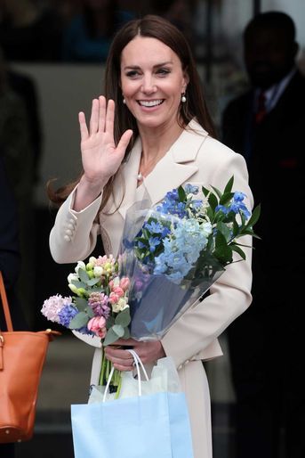 Kate Middleton, le 27 avril 2022 à Londres.