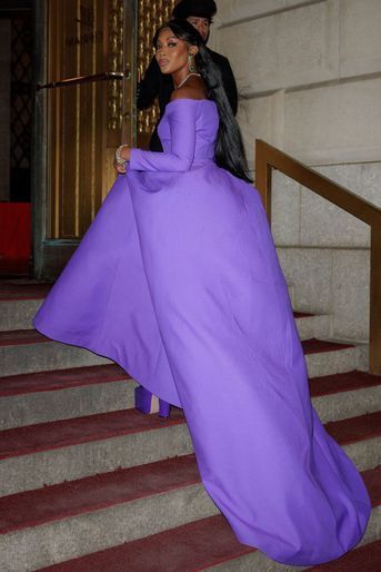 Naomi Campbell au gala Prince’s Trust, à New York, le 28 avril 2022.
