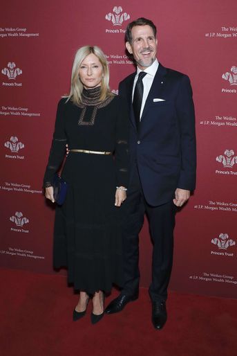 Marie-Chantal, princesse de Grèce et son mari, Paul de Grèce au gala Prince’s Trust, à New York, le 28 avril 2022.