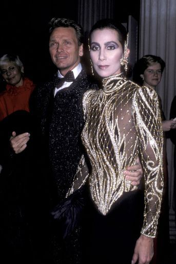 Cher au gala du Met en 1985. 
