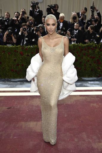 Kim Kardashian au gala du Met.