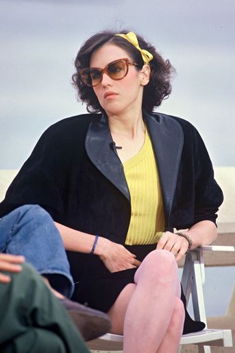 Isabelle Adjani au Festival de Cannes en 1983. 