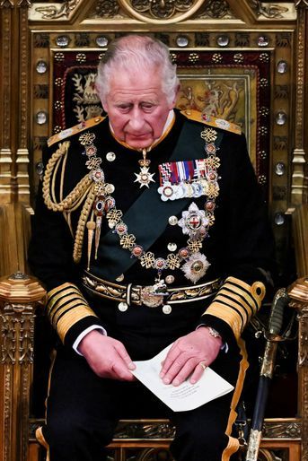 Le prince Charles ouvre le Parlement, à Londres le 10 mai 2022