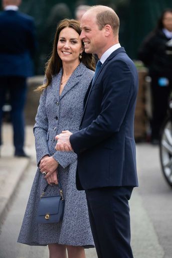 Kate Middleton et le prince William le 10 mai 2022 à Manchester. 
