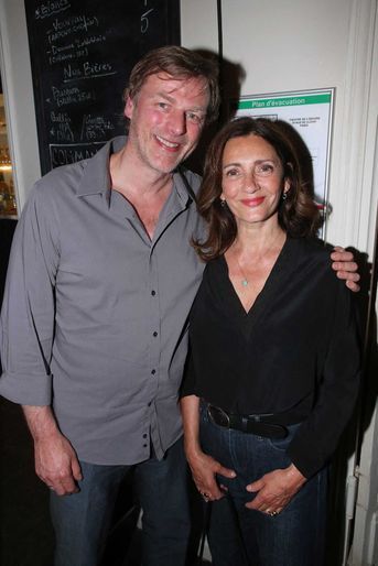 Valérie Karsenti et son mari François Feroleto.