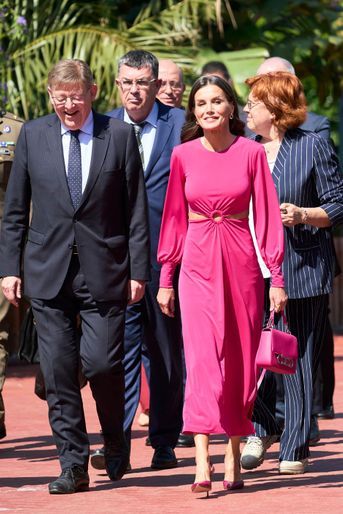 La reine Letizia d&#039;Espagne à Valence, le 10 mai 2022