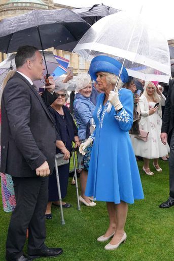 Camilla Parker Bowles à Buckingham Palace, le 11 mai 2022