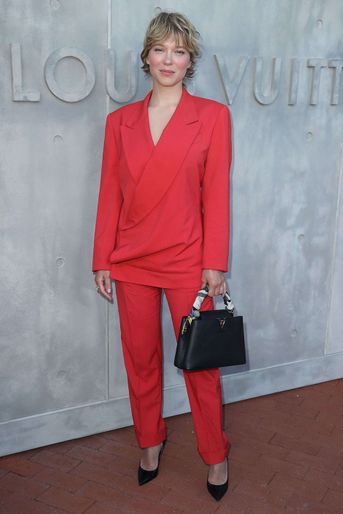 Léa Seydoux lors du défilé Louis Vuitton de San Diego, le 12 mai 2022.