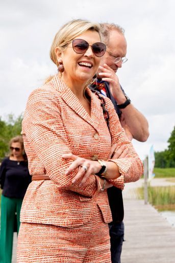 La reine Maxima des Pays-Bas à Zeewolde le 13 mai 2022