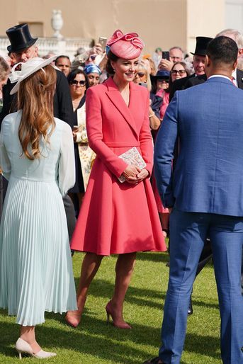 Kate Middleton, duchesse de Cambridge, lors de la Royal Garden Party à Buckingham Palace le 18 mai 2022.