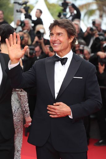 Tom Cruise - Montée des marches du film « Top Gun : Maverick » lors du 75ème Festival International du Film de Cannes. Le 18 mai 2022