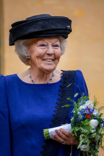 L&#039;ex-reine Beatrix des Pays-Bas au musée d&#039;Amager au Danemark, le 20 mai 2022
