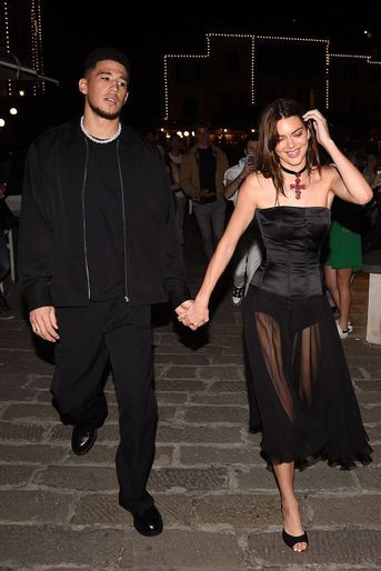Kendall Jenner et son compagnon Davin Booker à Portofino, en Italie, le 20 mai 2022.