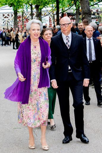 La princesse Benedikte de Danemark à Tivoli, le 21 mai 2022