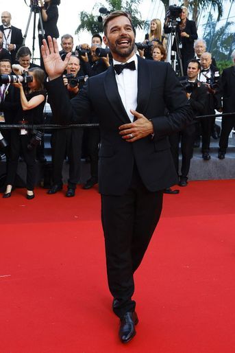 Ricky Martin - Montée des marches du biopic «Elvis» au Festival de Cannes, le 25 mai 2022. 