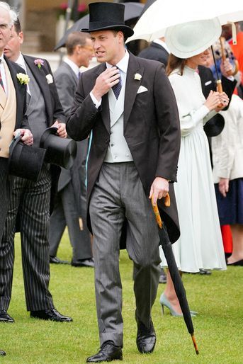 Le prince William - Garden Party dans les jardins du palais de Buckingham, le 25 mai 2022. 