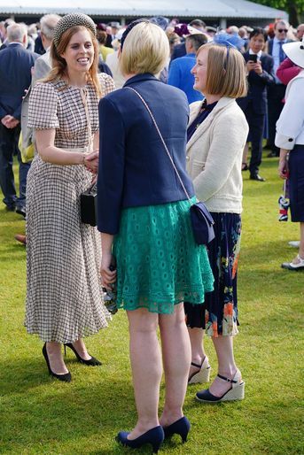 La princesse Beatrice d&#039;York - Garden Party dans les jardins du palais de Buckingham, le 25 mai 2022. 