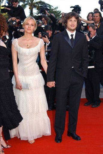 Diane Kruger et Guillaume Canet au Festival de Cannes en 2003. 