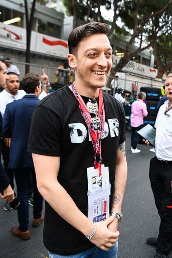 Mesut Ozil lors du Grand Prix F1 de Monaco, les 28 et 29 mai 2022.