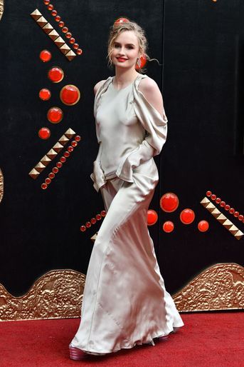 Olivia DeJonge lors de l'avant-première du film «Elvis», à Londres, le 31 mai 2022.