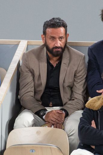 Cyril Hanouna dans les tribunes de Roland Garros, le 1er juin 2022.