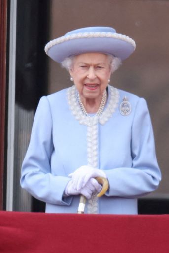 La reine Elizabeth II, le 2 juin 2022 à Londres, pour son Jubilé de platine