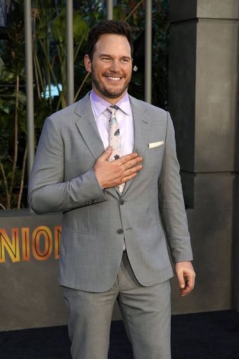 Chris Pratt à l&#039;avant-première de «Jurassic World Dominion», à Hollywood, en Californie, le 6 juin 2022.