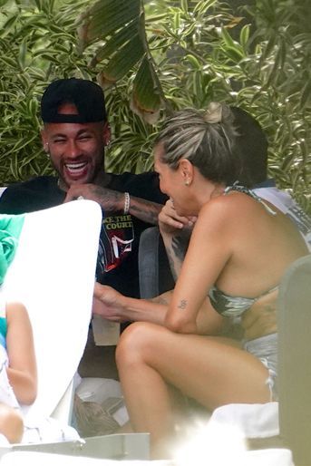 Neymar le 8 juin 2022 à Miami (Floride).