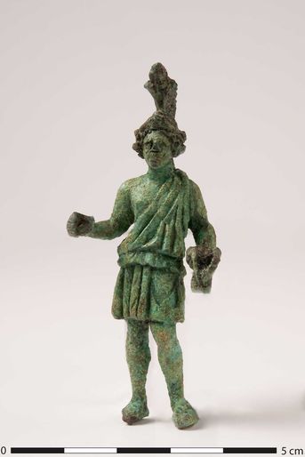 Statuette en bronze qui pourrait représenter le dieu Mars Crcr