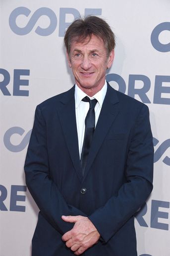 Sean Penn au photocall de la soirée Core Gala à Los Angeles le 10 juin 2022.