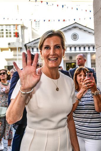 La comtesse Sophie de Wessex à Gibraltar, le 7 juin 2022