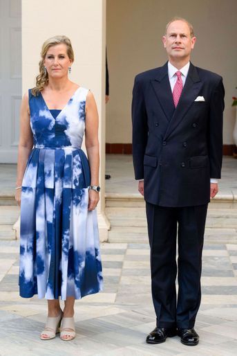 La comtesse Sophie de Wessex et le prince Edward à Gibraltar, le 8 juin 2022
