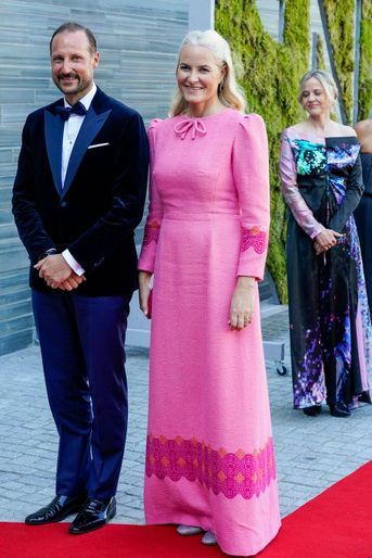 La princesse Mette-Marit et le prince Haakon de Norvège à Oslo, le 10 juin 2022