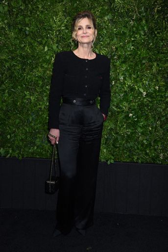 Kyra Sedwick au dîner des artistes organisé par Chanel, en marge du Tribeca Film Festival, à New York le 13 juin 2022.