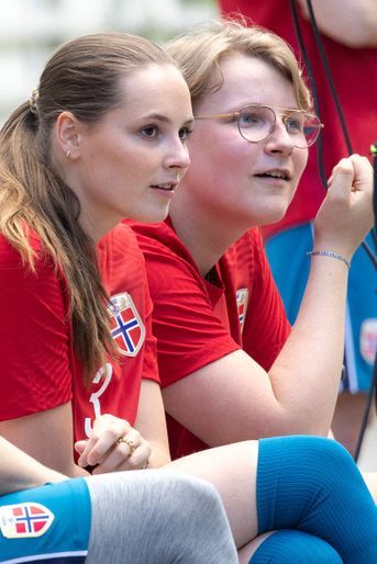 La princesse Ingrid Alexandra et le prince Sverre Magnus de Norvège à Asker, le 13 juin 2022